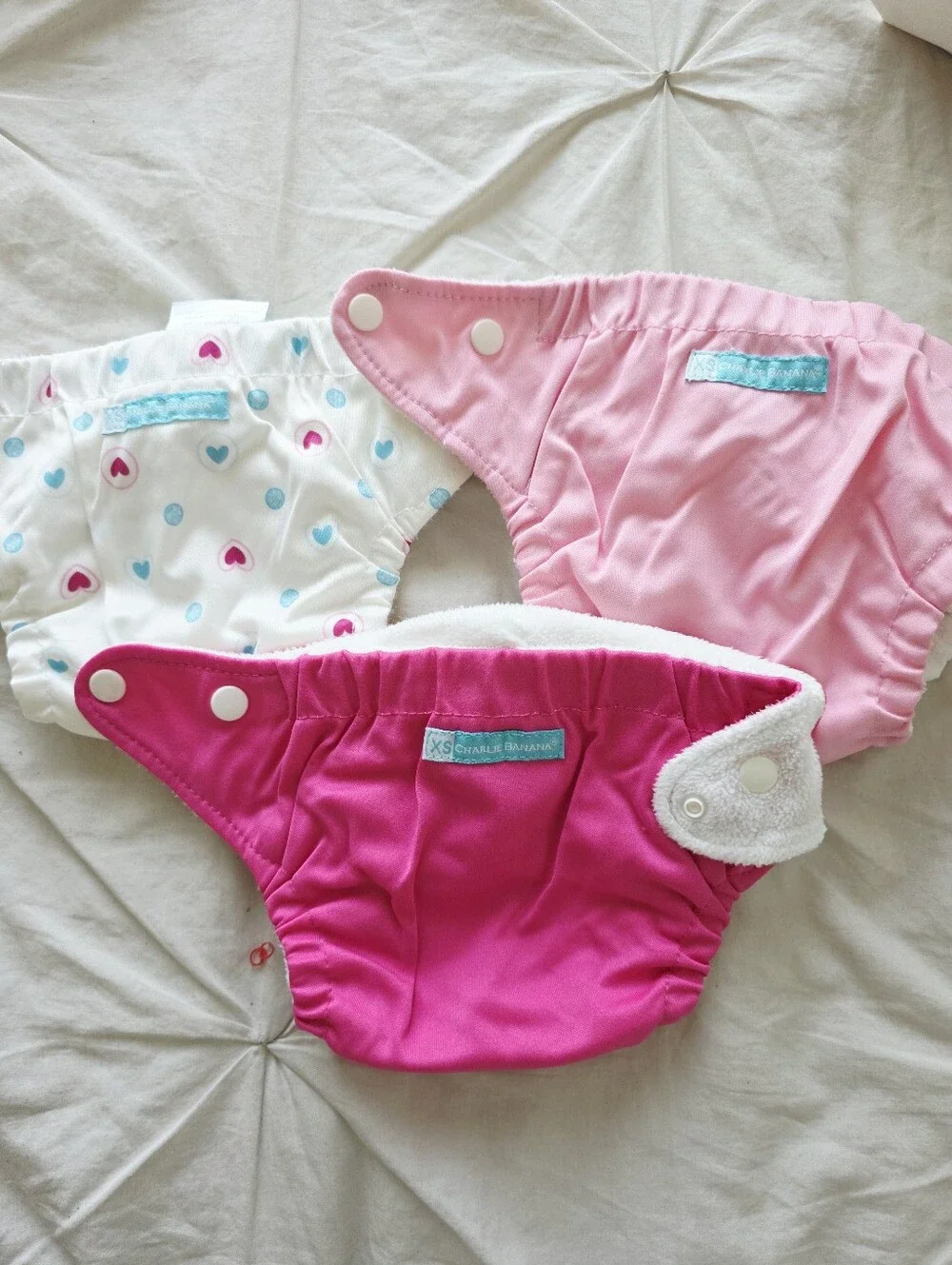 gDiapers & Charlie Banana Cloth Diaper Lot  Small XS M Inserts Covers Liners